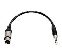 Câble patch M1 professionnel XLR femelle - Jack 6.35mm 60cm