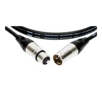 Câble patch M1 professionnel XLR mâle/femelle 30cm