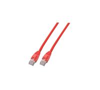 Câble Patch Réseau EFB Elektronik Cat6 2m Rouge U/UTP (UTP) RJ-45 Mâle/Mâle Contacts Or Technologie 10/100/1000Base-T(X) RoHS K8104RT.2