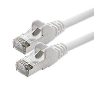 Câble patch réseau FTP blindé 1aTTack CAT 5e avec 2 fiches RJ45 7,5 m blanc