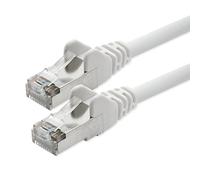 Câble patch réseau FTP blindé 1aTTack CAT 5e avec 2 fiches RJ45 7,5 m blanc