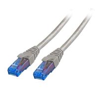 Câble patch RJ45 Cat.6A U/UTP LSZH -- Premium 500MHz gris 1m