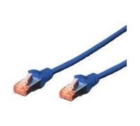 Digitus Câble LAN Cat 6 1 m - RJ45 S/FTP blindé - Compatible Cat 6A & Cat 7 - Bleu