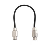 Cable Patch XLR - 30 CM - Noir