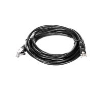Câble patchcord U/UTP cat.5e CCA noir 10 m 68645