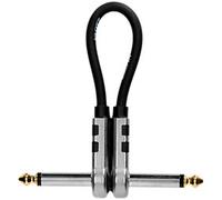 Patch 15 cm Coudé, Embouts Plaqué Or