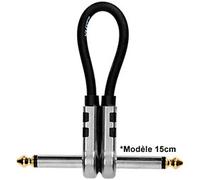 Câble PatchMaster Jacks mâles TS coudés 60 cm