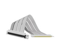 - Câble PCI Express x16 - PCI Express (F) incliné pour PCI Express (M) - 30 V - 5 A - 30 cm - blanc