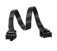 Cable PCIe 8 Pin Cable Alimentation PC vers 8 Pins GPU ATX vers PCIe 6+2 Cordon PCI 8 Broches pour Carte Graphique Compatible