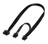 Câble PCIE pour Be Quiet,PSU 12 broches mâle vers Dual PCIe 8 broches (6+2) mâle Alimentation pour alimentation be quiet Power Supply