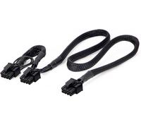 Câble PCIE pour Corsair,PSU 8Pin mâle vers double PCIe 8Pin (6+2) mâle Câble d'alimentation pour Corsair Modular Power Supply RM/HX/CX-M Series!
