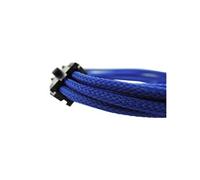 Câble PCIe Tressé PCIe 6 broches 30 cm Bleu