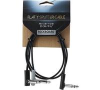 Câble pédale Rockboard Patch Plat Y 50 CM Noir