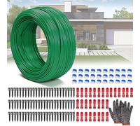 Câble Périphérique pour Robot Tndeuse, Câble pour Robot Tondeuse 150 m, Ø 2,7 mm, Fil pour Tondeuse à Gazon en Cuivre Galvanisé, Compatible avec Gardena, Bosch, Husqvarna, Worx, Honda et Robomow