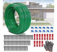 Câble Périphérique pour Robot Tndeuse, Câble pour Robot Tondeuse 60 m, Ø 2,7 mm, Fil pour Tondeuse à Gazon en Cuivre Galvanisé, Compatible avec Gardena, Bosch, Husqvarna, Worx, Honda et Robomow