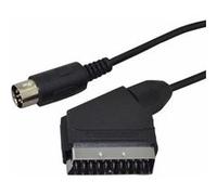 Câble péritel AV RGB Scart pour Sega Mégadrive 1 - Genesis - Cpin - Straße Game ® Noir G