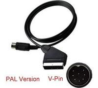 Câble péritel AV RGB Scart pour Sega Mégadrive 1 PAL - Genesis - Vpin -