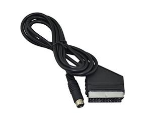 Câble péritel AV RGB Scart pour Sega Saturn - 1,80 mètre