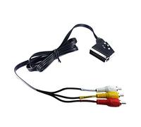 Câble péritel commuté vers 3 prises phono RCA 1,5 m