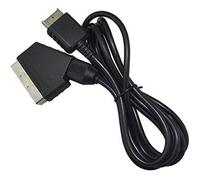 Câble Péritel - Non Original - PS1/PS2/PS3 - 1.8m - Compatible PAL - Couleur Noir