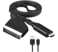 Câble péritel vers HDMI, adaptateur péritel vers HDMI, convertisseur péritel vers HDMI tout-en-un