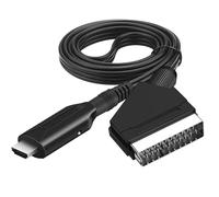 Câble Péritel vers HDMI pour Magnétoscope VHS ¿ Branchez votre Magnétoscope sur TV HDMI ¿ 720p / 1080p ¿ Straße Tech®