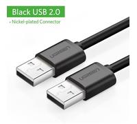 Câble photo,câble d'extension USB mâle vers mâle 2.0 3.0, transfert de données, haute vitesse, pour radiateur - USB 2.0 Cable-1,5m