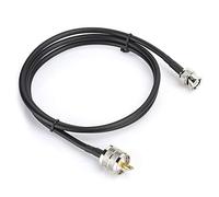 Câble PL259 à câble BNC coaxial RF, câble de Test mâle à mâle UHF 1M, Adaptateur de câble coaxial pour antennes, Scanner Radio, Radio bidirectionnelle