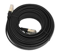 Câble plat blindé câble LAN Cat 8 avec connecteur RJ45 câble réseau haute vitesse 40 Gbps 2000 MHz 10 mètres