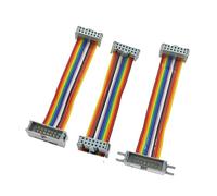 Câble plat couleur IDC DC3, pas de 2.54mm, 40 broches, câble ruban GPIO, 10-100cm for écran LED(60cm,TYPE-3_16P)