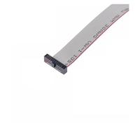 Câble Plat Gris pour boîtier Câble de téléchargement, 1.27MM, Pas FC-6/8/10/14/16/20/40/50 Broches, 30CM, Ruban Plat Gris, câble de données for en-tête de boîte DC3 IDC, 1 pièce(30CM_2X13 26P)