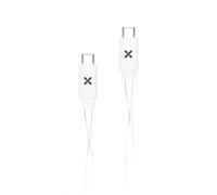 Câble Plat USB Type C vers USB Type C Wefix 1 m Blanc