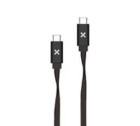 Wefix Câble plat USB Type-C vers USB Type-C 1 m Noir
