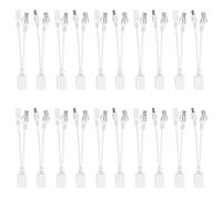 Câble POE Adaptateur Power Over Ethernet Répartiteur D'injecteur Preuve de Performance de Transmission Supérieure Antistatique pour Système de Surveillance de Caméra IP Blanc