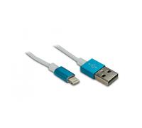 Câble pops cable MFI /USB-A pour iPhone iPad 1 m - bleu