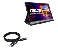 Câble pour ASUS MB16AC (Cable by BoxWave) - Câble DirectSync PD (0,9 m) - USB-C vers USB-C (100 W), câble tressé de type C de charge et de synchronisation pour ASUS MB16AC - Noir de jais