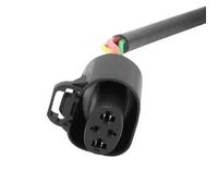Bosch Câble pour batterie cadre PowerPack 220 mm compatible BDU2XX/BDU3XX/BDU4XX Noir