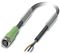 Câble pour capteurs/actionneurs Phoenix Contact SAC-3P-10,0-PVC/M 8FS BK 1508378 Contenu: 1 pc(s)