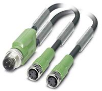 Câble pour capteurs/actionneurs Phoenix Contact SAC-3P-M12Y/2X0,6-PUR/M 8FS 1671344 Contenu: 1 pc(s)