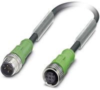Câble pour capteurs/actionneurs Phoenix Contact SAC-4P-M12MS/10,0-PUR/M12FS 1500402 Contenu: 1 pc(s)