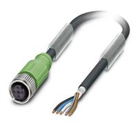 Câble pour capteurs/actionneurs Phoenix Contact SAC-5P-10,0-PUR/M12FS SH 1500758 Contenu: 1 pc(s)