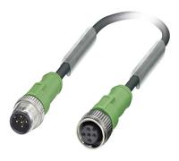 Câble pour capteurs/actionneurs Phoenix Contact SAC-5P-M12MS/0,6-PUR/M12FS