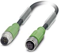 Câble pour capteurs/actionneurs Phoenix Contact SAC-5P-M12MS/ 1,5-PUR/M12FS SH 1500907 Contenu: 1 pc(s)