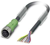 Câble pour capteurs/actionneurs Phoenix Contact SAC-8P- 1,5-PUR/M12FS 1522590 Contenu: 1 pc(s)
