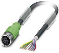 Câble pour capteurs/actionneurs Phoenix Contact SAC-8P- 5,0-PUR/M12FS SH 1522888 Contenu: 1 pc(s)