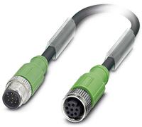 Câble pour capteurs/actionneurs Phoenix Contact SAC-8P-M12MS/ 3,0-PUR/M12FS SH 1522998 Contenu: 1 pc