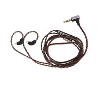 Câble pour casque audio en cuivre sans oxygène, technologie tressée pour une réduction du bruit et une pureté du signal optimales, câble de