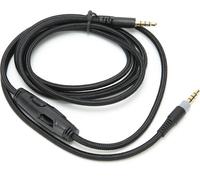Câble pour casque, prise de 3,5 mm sur prise, câble audio avec contrôle du volume pour HyperX Cloud