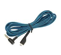 Câble pour Casque Processus de Fabrication Rigoureux pour Arctis 3 5 7 Pro 6,6 Pieds Son Transparent et Naturel Cuivre sans Oxygène