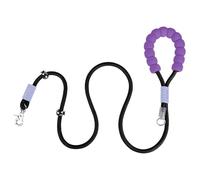 Câble pour Chien | 2 Mètres Corde Antidérapante Accessoires pour Animaux | Attache Renforcée pour Grands Chiens avec Poignée en Mousse,Randonnée Camping Voyage Extérieur Sacs à Détritus